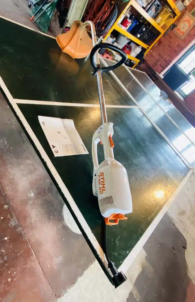 Electric STIHL Trimmer for sale The Chippewa Yacht Club