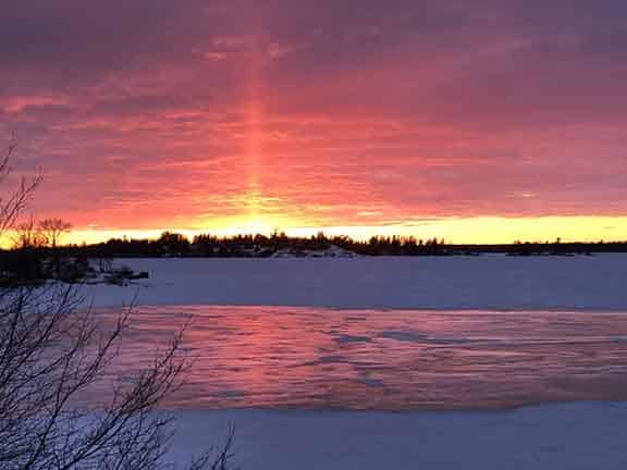 Sunset Mar 4 8in wide
